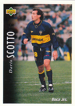 Dario Scotto Boca Juniors 1995 Upper Deck Futbol Argentina #15